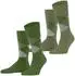 Burlington Everyday Argyle Socken (21102) fir green