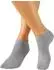 Bench Sneaker Socken in Baumwollmischung 6er-Pack hellgrau/dunkelgrau/grau meliert