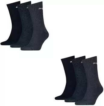 Puma Crew Sports Socks Multipack blau