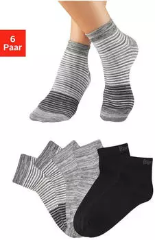 Bench Sneakersocken 6-Paar Packung (18159465) mehrfarbig