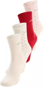 Hugo Boss 4P RS Gift Shine CC Socken (BSB99k7002000002) open miscellaneous 960/rot