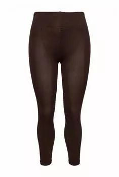 Ulla Popken Feinstrumpfhose Strumpf-Leggings 200 DEN Komfortbund (833806) pinienbraun