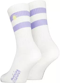 Maloja DruzzinaM. Freizeitsocken shaded white summer sky
