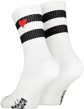 Maloja DruzzinaM. Freizeitsocken shaded white deep black