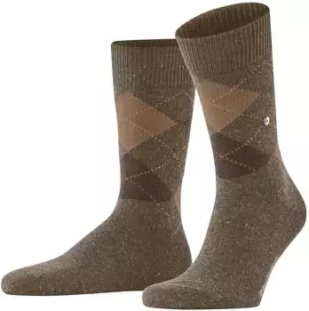 Burlington Dundee Socken (21091) braun hazelnut