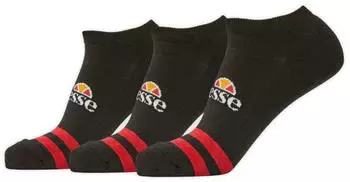Ellesse Melna 3pk Trainer Liner Socken (SAAC0876) schwarz