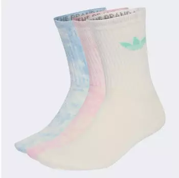 Adidas Tie Dye Crew Sportsocken, 3 Paar (37719631) off white/wonder beige/dark brown 2