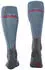 Falke SK4 Advanced Compression Light Herren-Skiing Kniestrümpfe (16577) blue steel