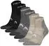 Head Elements Tennis Crew Kurzsocken 10er Pack / Hiking All Climates Quarter Kurzsocken 6er Pack (701229025) bunt