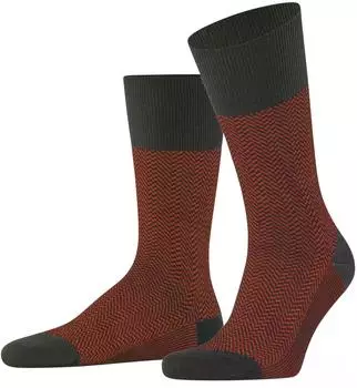 Falke Airport Herringstripe Socken (12558) braun