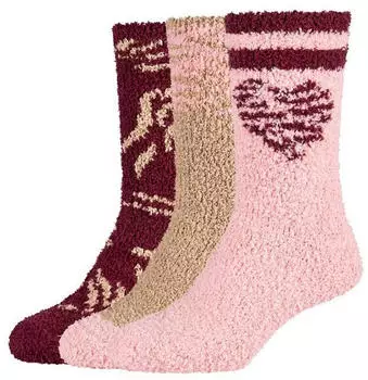 Camano Warme Socken im 3er-Pack (35599730) blush rosé