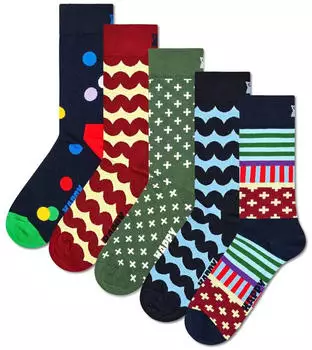 Happy Socks Happy Socks Unisex Socken 5er Pack (HSocks-5er-CL-P007009-6500) graphic