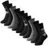 Schiesser Bluebird Socken 10er Pack Baumwoll-Mix (TB_18327-10P-911) schwarz/raute