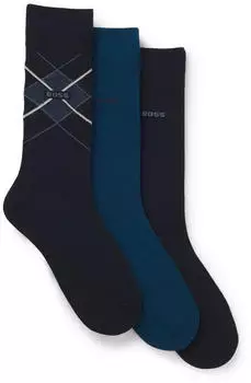 Hugo Boss 3PRSGiftset ArgyleCC Socken 3er-Pack (50567884) open miscellaneous