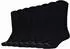 Camano Soft Bio-Baumwoll Crew Socken Kinder 6er Pack (TB_5913004-8P) schwarz