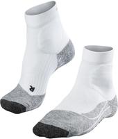 Falke 16834-2020, Falke TE2 Short Tennissocken Damen-Hellgrau,Schwarz