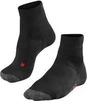 Falke 16834-3000, Falke TE2 Short Tennissocken Damen-Schwarz,Dunkelgrau