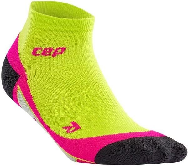 CEP Low-Cut Socks lime/pink