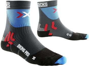 X-Socks Biking Pro anthracite/french blue