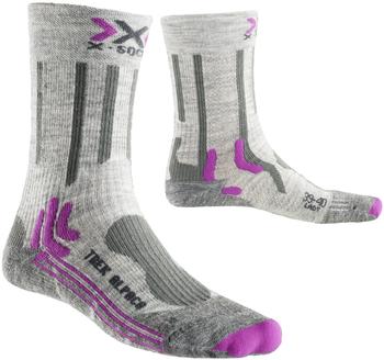 X-Socks Trekking Alpaca Lady light grey/grey
