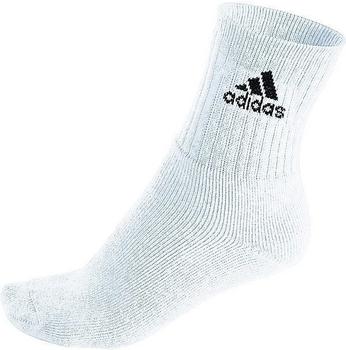 Adidas 3-Streifen Crew Socken 6er Pack weiß (AA2294)
