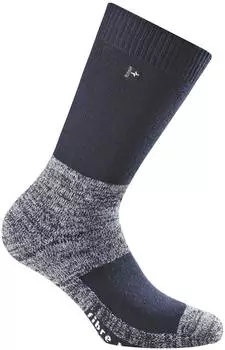Rohner Fibre Tech Trekkingsocken schwarz/grau (60300-170)