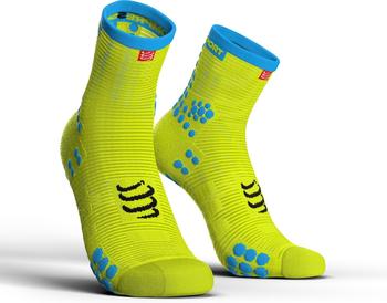 Compressport Pro Racing Socks V3.0 Run High fluo yellow