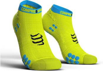 Compressport Pro Racing Socks V3.0 Run Low fluo yellow
