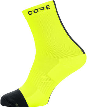 Gore M Mid Socks neon yellow/black