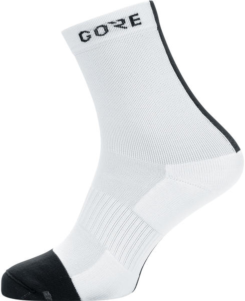 Gore M Mid Socks white/black