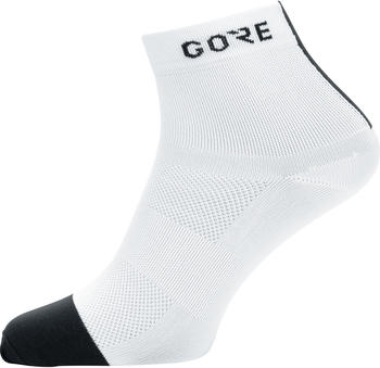 Gore M Light Mid Socks white/black