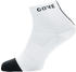 Gore M Light Mid Socks white/black