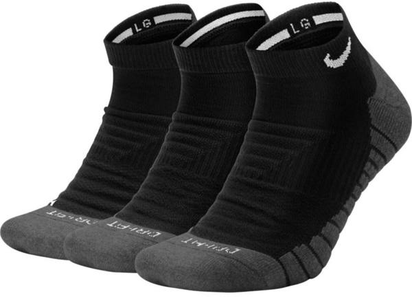 Nike 3-Pack Training No-Show Socks Nike Everyday Max Cushioned (SX6964) black/anthracite/white