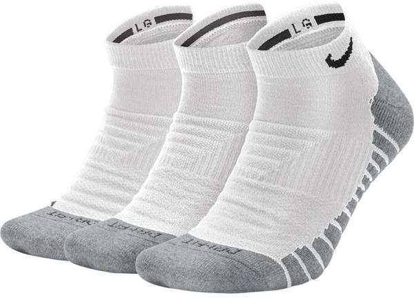 Nike 3-Pack Training No-Show Socks Nike Everyday Max Cushioned (SX6964) white