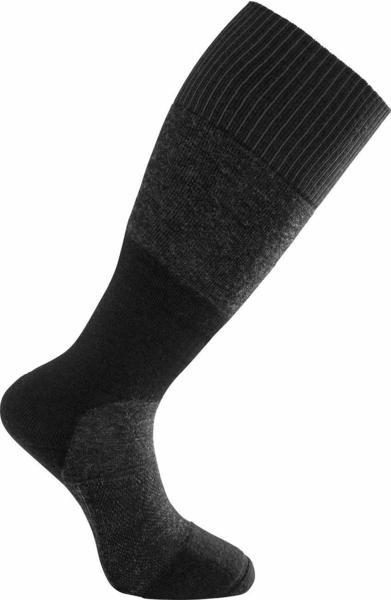 Woolpower Socks Skilled Knee High 400 black/dark grey
