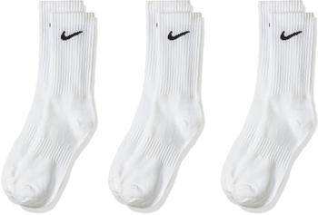 Nike 3-Pack Training Crew Socks Everyday Lightweight (SX7676-100) white