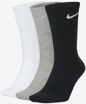 Nike 3-Pack Training Crew Socks Everyday Lightweight (SX7676) black/grey/white