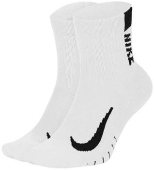 Nike Multiplier Running Socks (SX7556) white