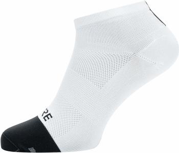 Gore M Light Short Socks white/black