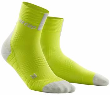 CEP Compression No Show Socks 3.0 Men (WP5B) lime/light grey