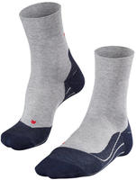 Falke 16703-3406, Falke RU4 Endurance Laufsocken Herren-hellgrau, Gr&ouml;&szlig;e 44-45 male