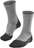 Falke 16355, FALKE TK2 Wool Silk Trekkingsocken light grey 44-45 Herren