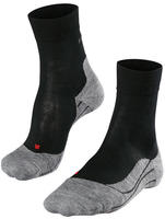 Falke 16397-3830-39-40, Falke Laufsocke RU4 Wool grau Damen - 1 Paar, Gr&ouml;&szlig;e: 39-40