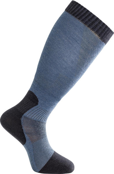 Woolpower Socks Skilled Liner Knee-High dark navy/nordic blue