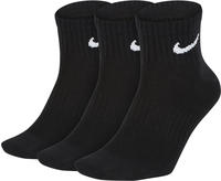 Nike Unisex Everyday Lightweight Training Ankle Socks (3 Pairs) schwarz