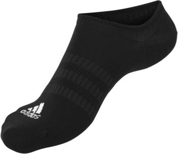 Adidas Basketball No-Show Socks 3 Pairs back/black/black (DZ9416)