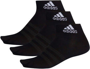 Adidas Basketball Ankle Socks 3 Pairs black/black/black (DZ9436)