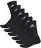 Adidas Gym & Training Cushioned Crew Socks 6 Pairs black/black/black/black (DZ9354)