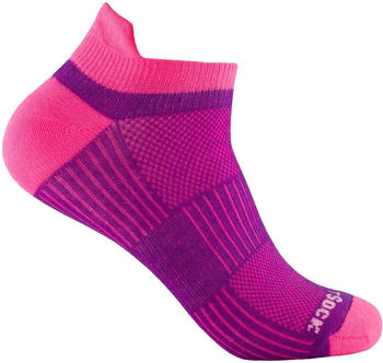 Wrightsock Coolmesh II Tab Socks (803-24) plum/pink