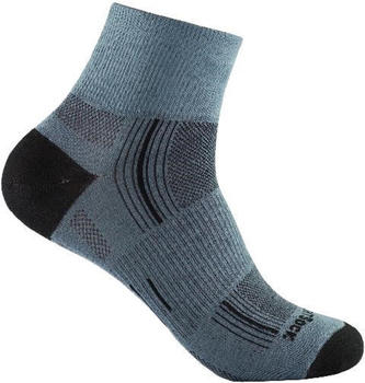 Wrightsock Stride Quarter Socks (825-09) grey